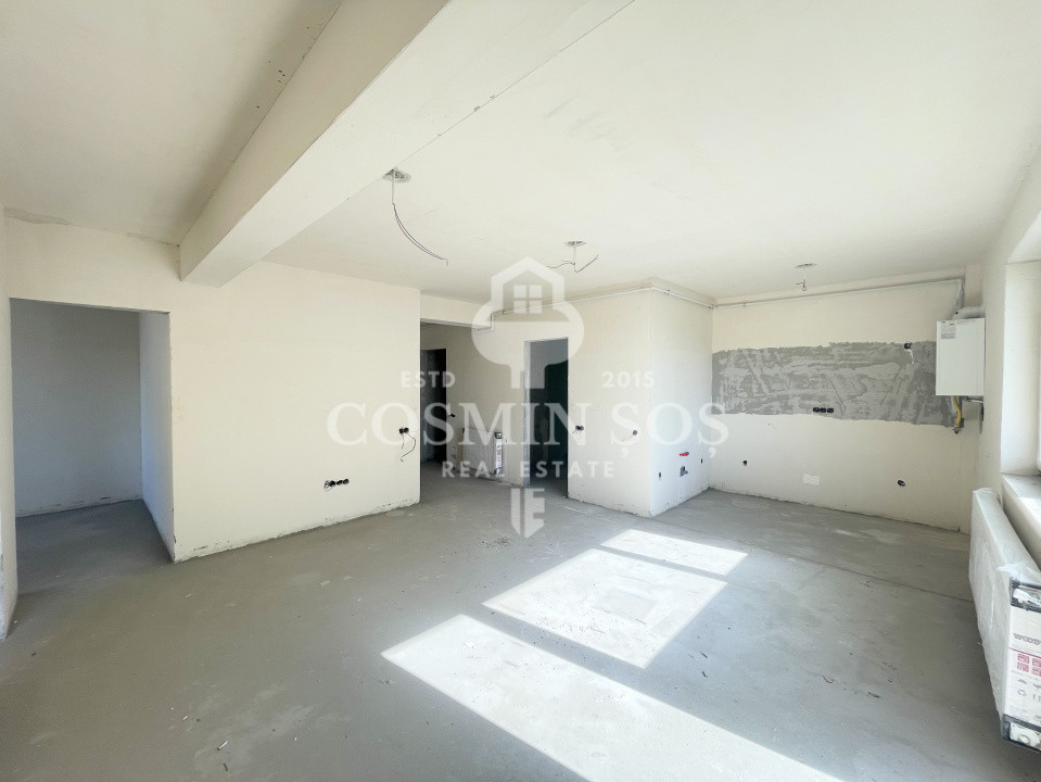 Apartament cu 3 camere de vanzare in Floresti + loc parcare
