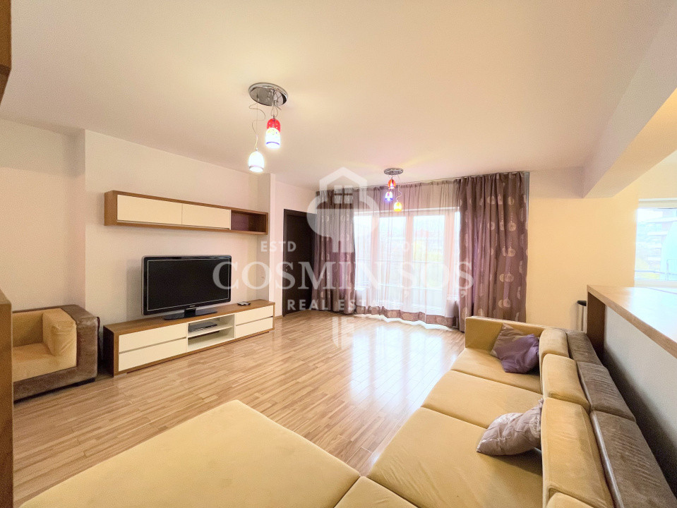 Apartament cu 2 camere de inchiriat in blocul Semiluna, Cartierul Plopilor