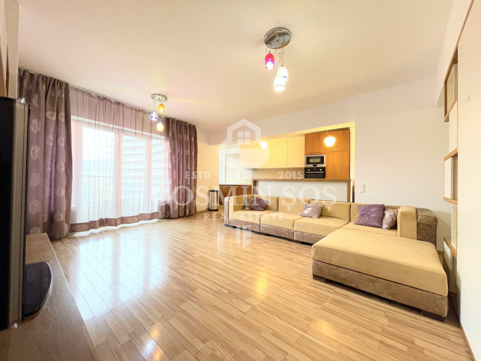 Apartament cu 2 camere de inchiriat in blocul Semiluna, Cartierul Plopilor