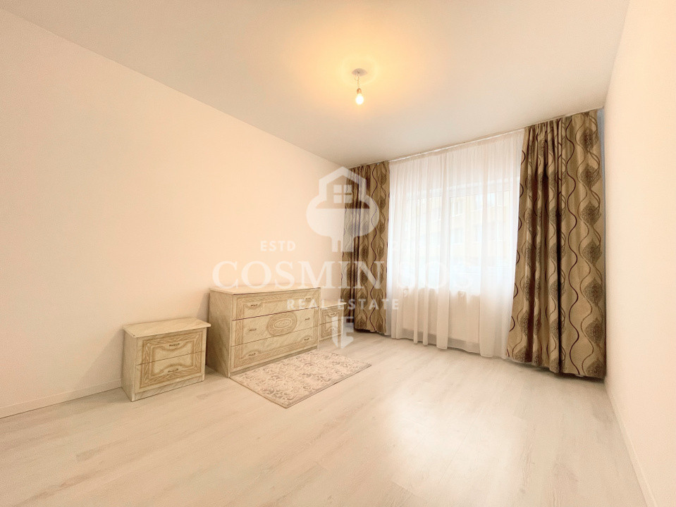 Apartament cu 2 camere de vanzare, cu parcare, Floresti