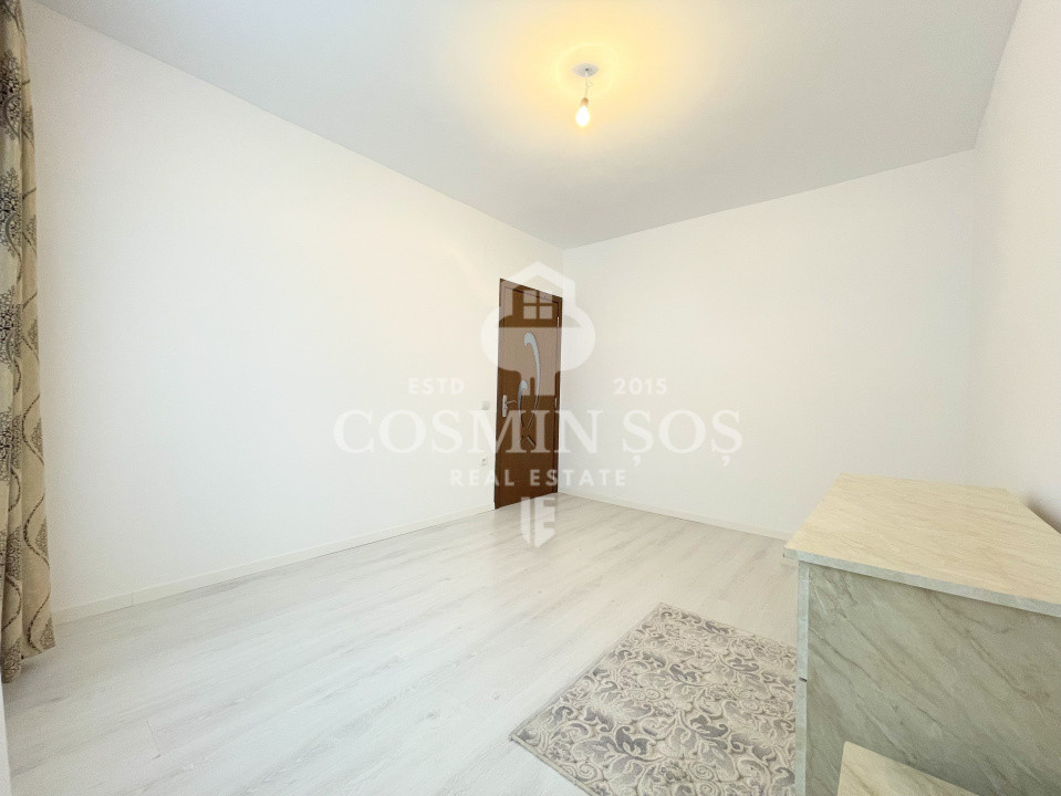 Apartament cu 2 camere de vanzare, cu parcare, Floresti