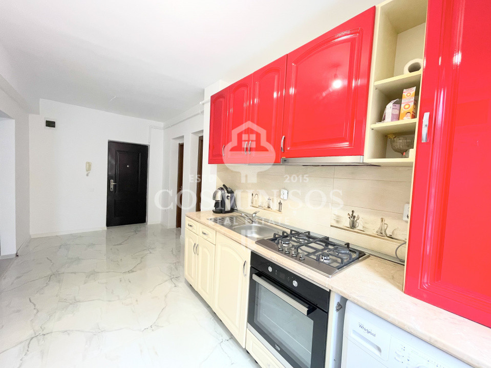 Apartament cu 2 camere de vanzare, cu parcare, Floresti