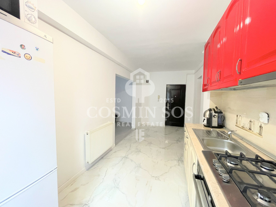 Apartament cu 2 camere de vanzare, cu parcare, Floresti