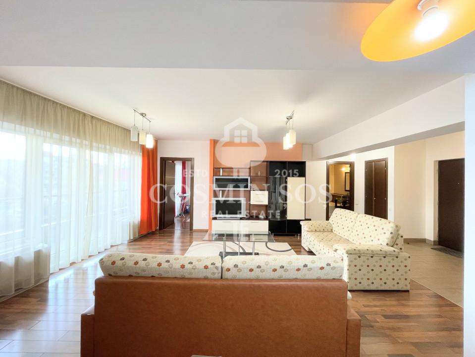 Apartament cu 2 camere de inchiriat in blocul Semiluna, Plopilor