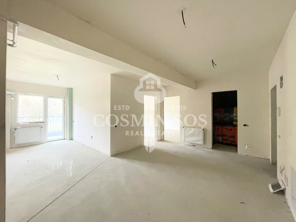 Apartament cu 3 camere de vanzare in Floresti + loc de parcare